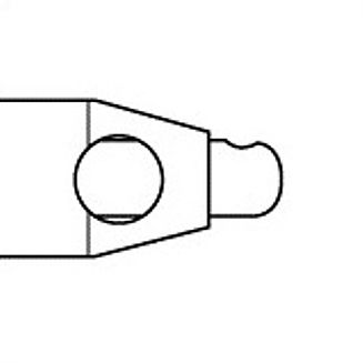 SILKO I/A Handpiece, Curved, 16/22GA