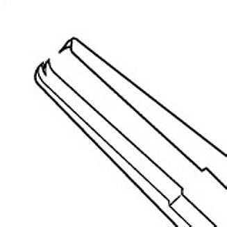 McPherson Suturing Corneal Forceps