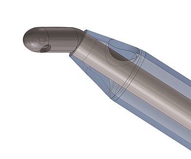 I/A Handpiece 45&deg; with sleeve For 1.8 C-MICS